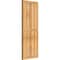 Ekena Millwork Framed Board-n-Batten Shutters, Rough Sawn Western Red Cedar, 21 1/2W x 55H, PR RBF06S21X055RWR - alternate 2